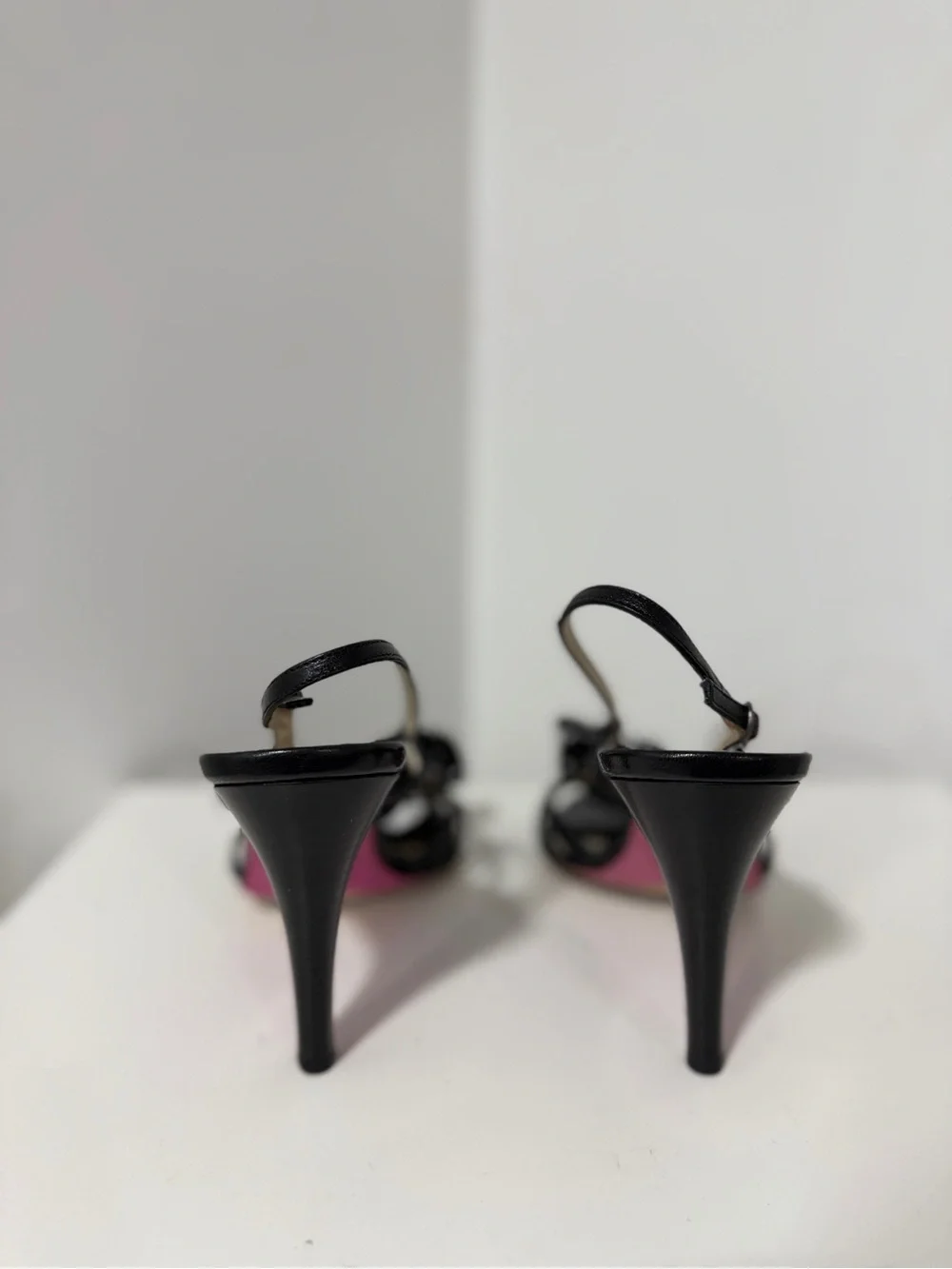 Coach Strappy Floral Heels
